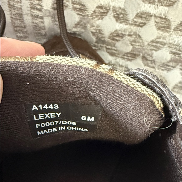 Coach Signature Brown and Gold Lace-Up Sneakers - Picture 4 of 9